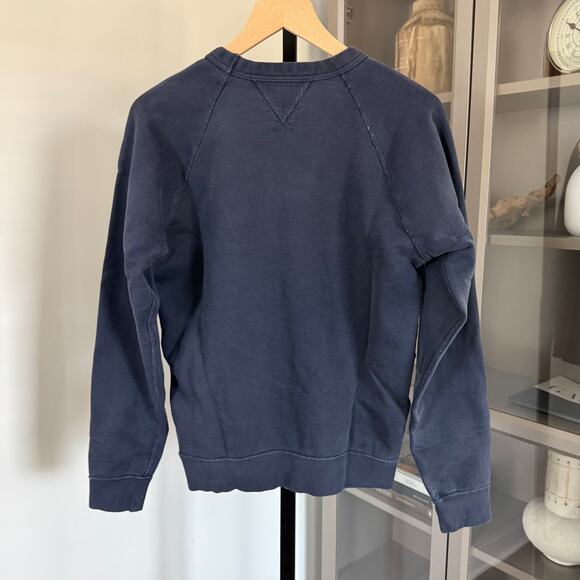 RRL Ralph Lauren Double RL Winter Seas V Sweatshirt S NEW Heavy Raglan Crewneck - Picture 4 of 6